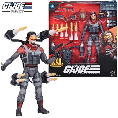 G.I. Joe GI Joe Classified Series 6" 118 Iron Grenadier Cobra Metal Head Action Figure