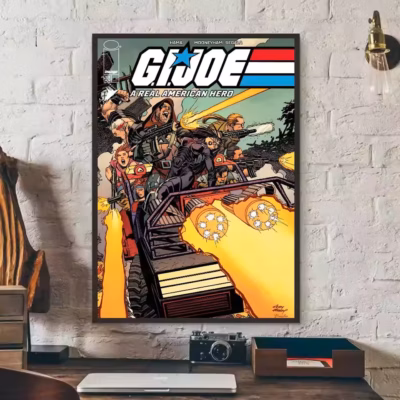 Vintage Apparel Style G.I. Joe Wall Art