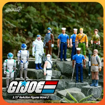 In Stock Super7 G.I. Joe Ultimate Series 2 Action Figure Collectible Gift Set
