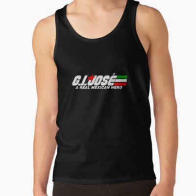 G.I. Jose Green White Red Tank Top