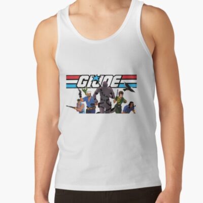 G.I. Joe In The 80s Characters Tank Top