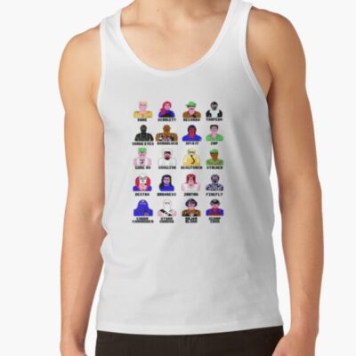 C64 G.I. Joe Characters Tank Top