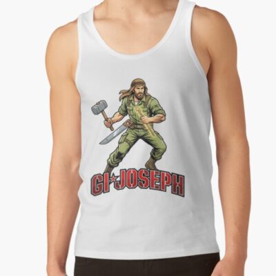 G.I. Joseph Holding Hammer Tank Top
