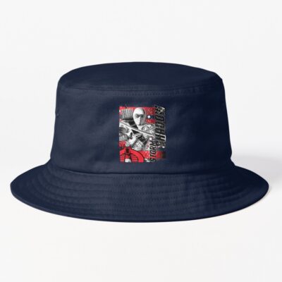 G.I. Joe Storm Shadow Paint Splatter Logo Men Bucket Hat