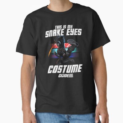 G.I. Joe Halloween This Is My Snake Eyes Costume T-shirt