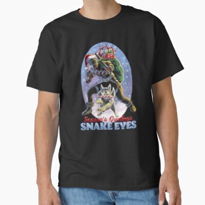 G.I. Joe Christmas Snake Eyes Season39 S Greetings T-shirt