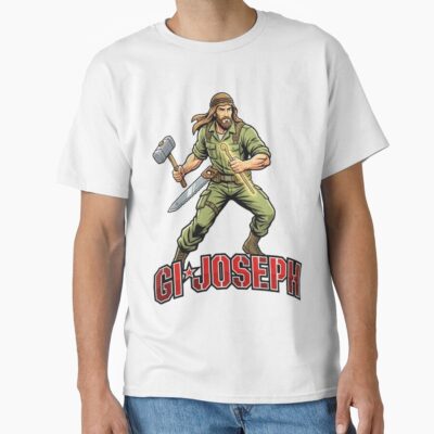 G.I. Joseph Holding Hammer T-shirt