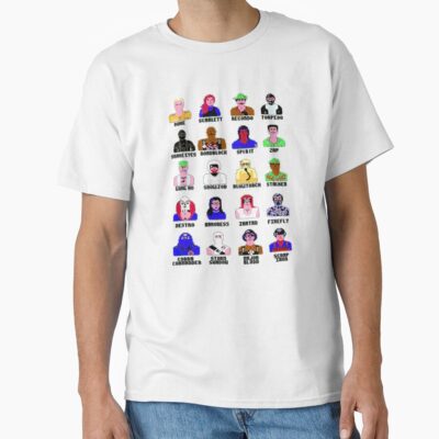 C64 G.I. Joe Characters T-shirt