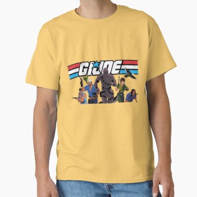 G.I. Joe In The 80s Characters T-shirt