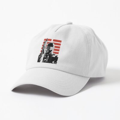 G.I. Joe Snake Eyes Retro Red Stripe Portrait Cap