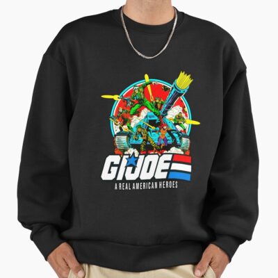 Real American Heroes G.I. Joe Vintage Active T Shirt Sweatshirt