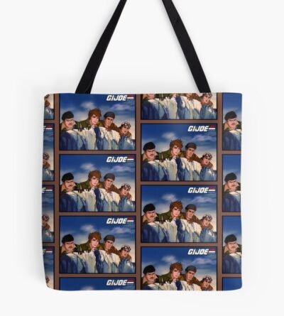 G.I. Joe Random Moment 1 Brown Border Tote Bag