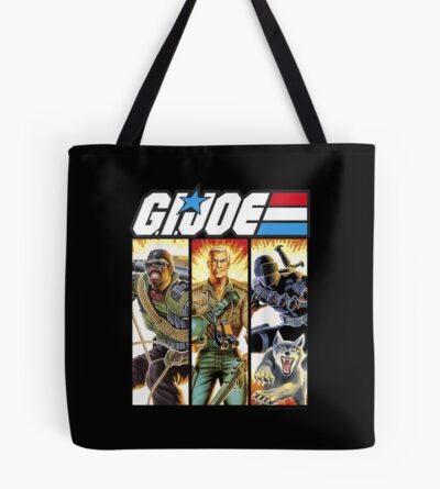 G.I. Joe Black Bg Tote Bag