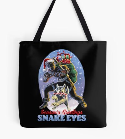 G.I. Joe Christmas Snake Eyes Seasonand 39 Tote Bag