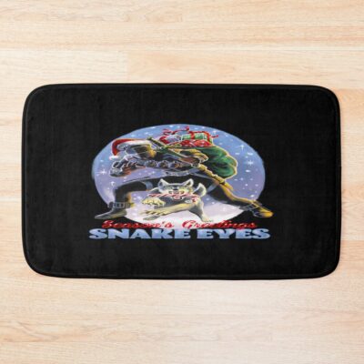 G.I. Joe Christmas Snake Eyes Seasonand 39 Bath Mat