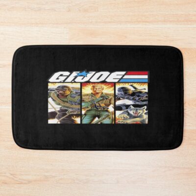 G.I. Joe Black Bg Bath Mat