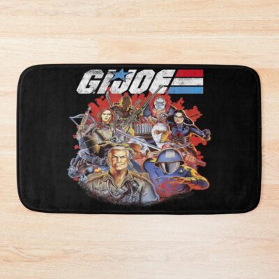 G.I. Joe Group Shot Christmas Bath Mat