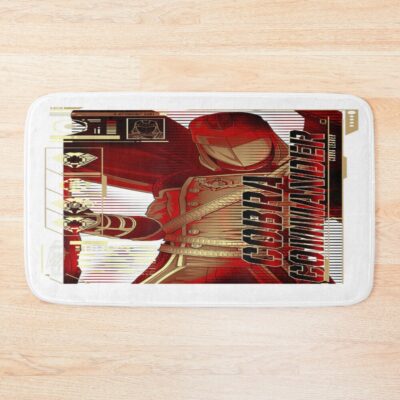 G.I. Joe Cobra Commander Leader Schematic Bath Mat