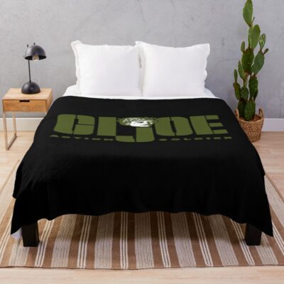 G.I. Joe Army Green Throw Blanket
