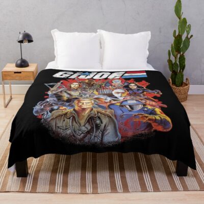 G.I. Joe Group Shot Christmas Throw Blanket