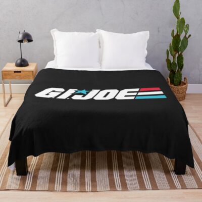 G.I. Joe Design Logo Throw Blanket