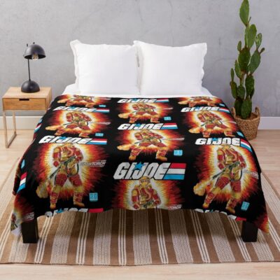 G.I. Joe Blowtorch Throw Blanket