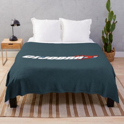 G.I. Jobra Blue Throw Blanket