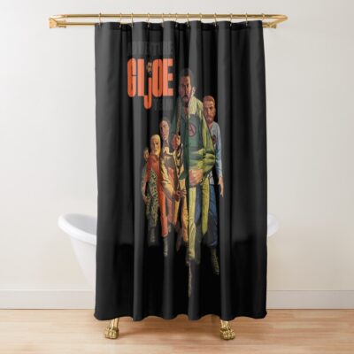 G.I. Joe In The 80s Shower Curtain