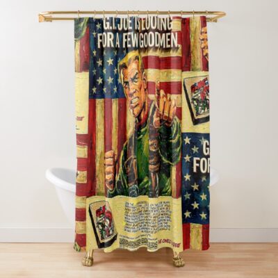 A Call To Courage The G.I. Joe Legend Shower Curtain