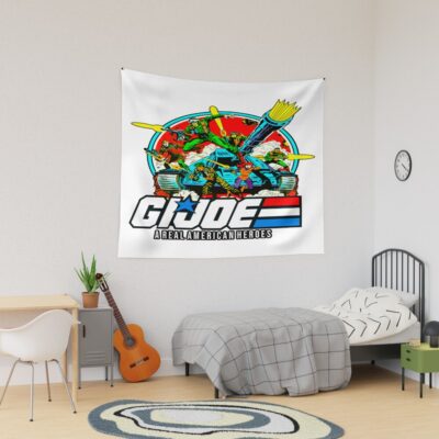 Real American Heroes G.I. Joe Vintage Active T Shirt Tapestry
