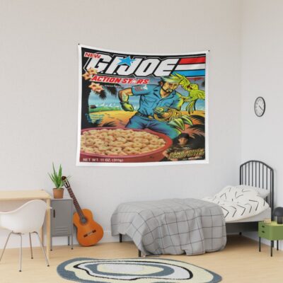 G.I. Joe Action Stars Cereal 1985 Tapestry