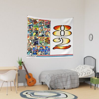 G.I. Joe In The 80s 1982 Edition Tapestry