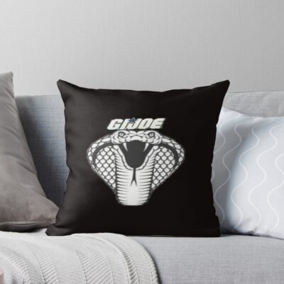 Experience The Epic Battle G.I. Joe Vs Cobra A Throw Pillow