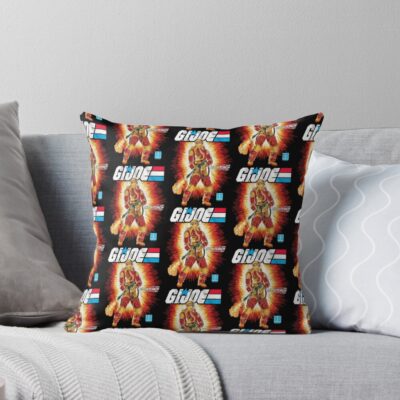 G.I. Joe Blowtorch Throw Pillow