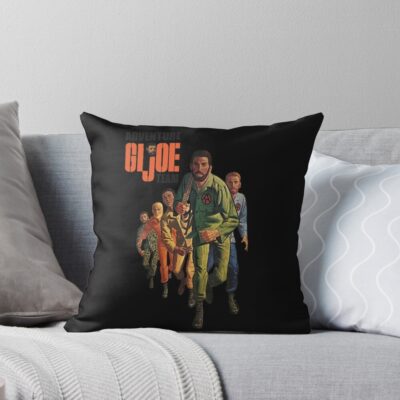 G.I. Joe In The 80s Throw Pillow